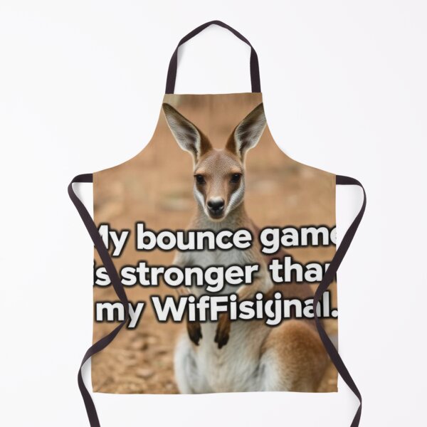 Item preview, kangaroo//My bounce game is stronger than my WiFi signal designed and sold by SSMC DREAM DESIGN.