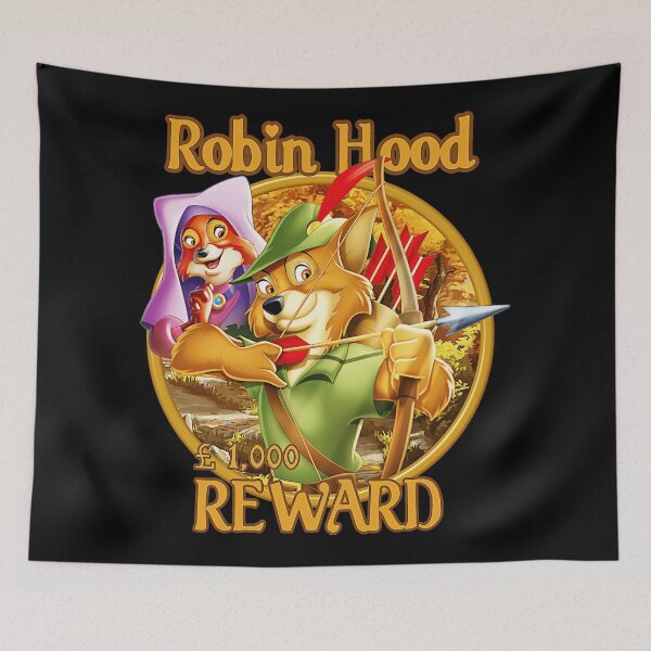 Item preview, Robin Hood Reward Gold Circle Poster designed and sold by theareyesan.