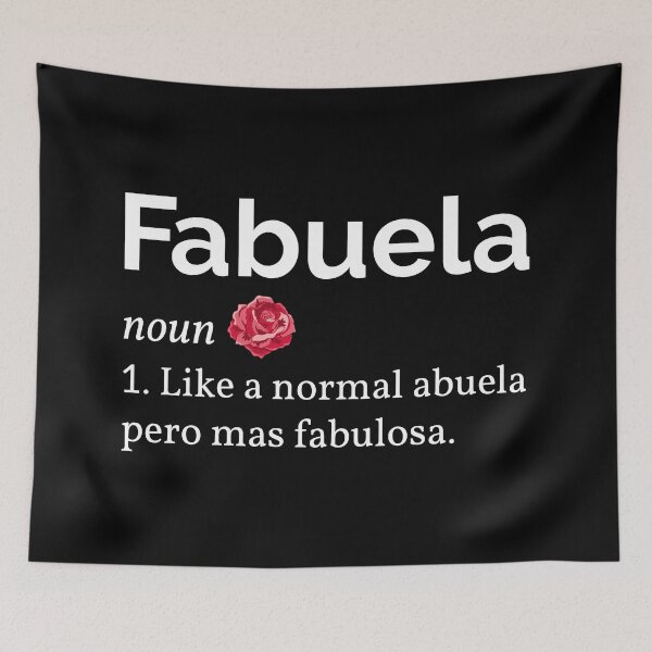 Item preview, Fabuela Definition II - Fabulosa Abuela designed and sold by Lemon Pepper.