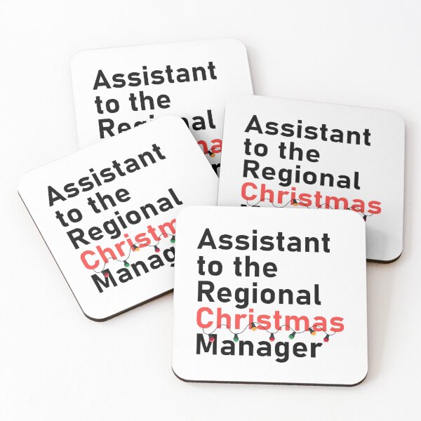 Item preview, Funny The Office Christmas Assistant The The Regional Christmas Manager   designed and sold by DeionGoldner.