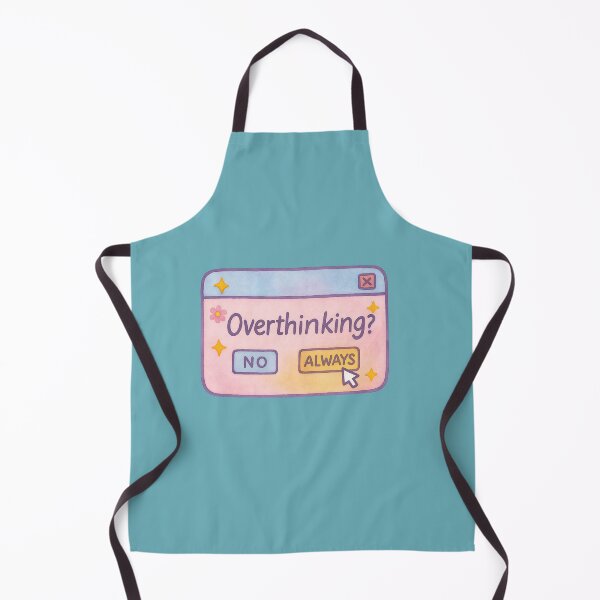 Item preview, Overthinking? No / Always designed and sold by DivineRejects.