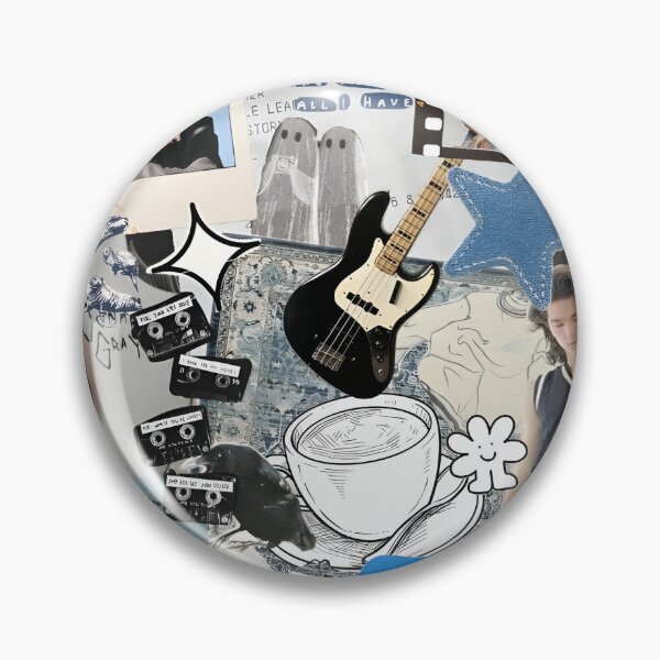 Item preview, Conan Gray Aesthetic Collage Edit – Indie Soft Blue Mood Art designed and sold by Lexie Reed.