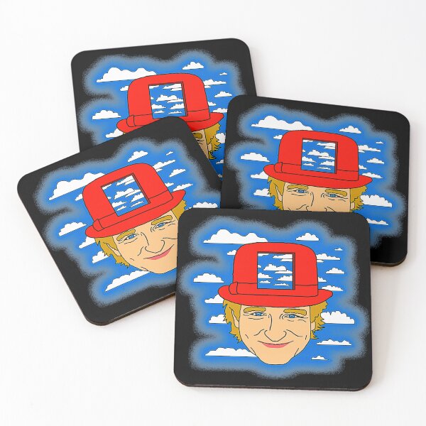Item preview, Robin Williams Cartoon Red Hat Character designed and sold by fernangen.
