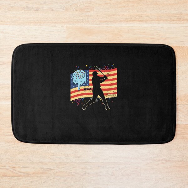 Item preview, Baseball Drip Boys Dripping Ice Cream Baseball American Flag designed and sold by merlinnears.