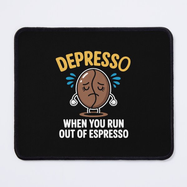 Item preview, Depresso Coffee Bean Caffeine Addict designed and sold by Idarmotar.