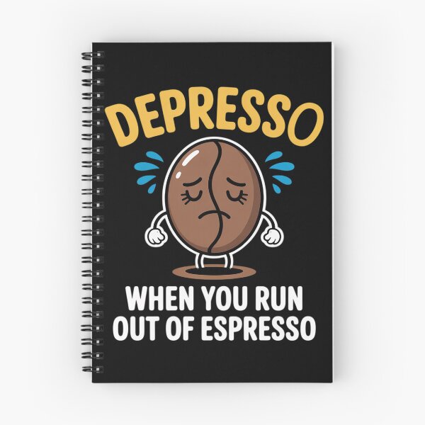 Artikelvorschau, Depresso Coffee Bean Caffeine Addict entworfen und verkauft von Idarmotar.