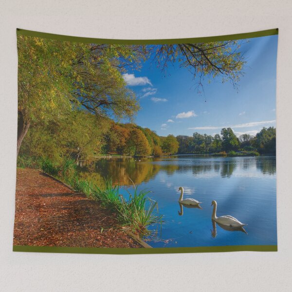 Item preview, Hoyle Mill Pond Barnsley designed and sold by Alisonchambers2.