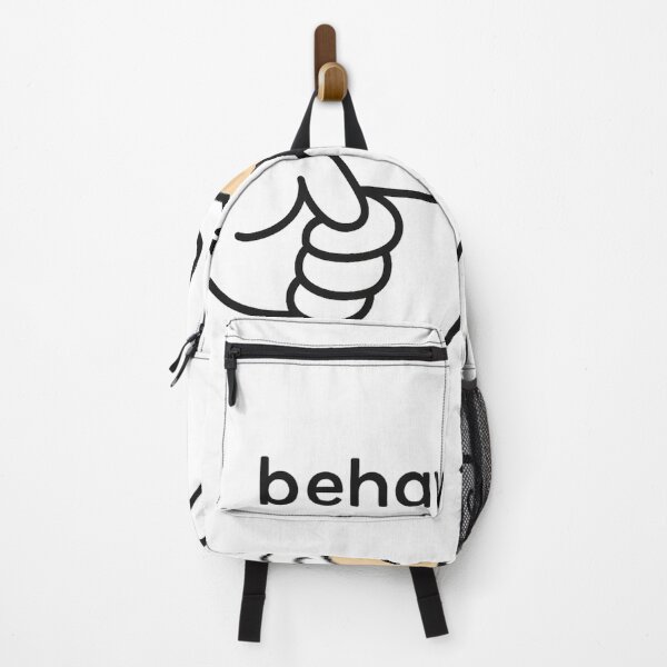 Item preview, Funny Sassy Cat "No Behave" Stubborn Kitten Meme Attitude designed and sold by haitrieuic96.