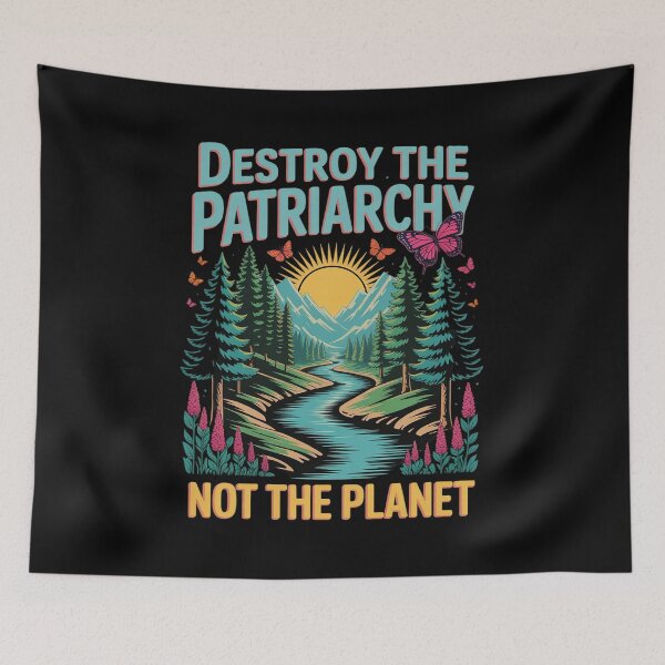 Item preview, Destroy The Patriarchy - Feminist Empowerment designed and sold by Idarmotar.