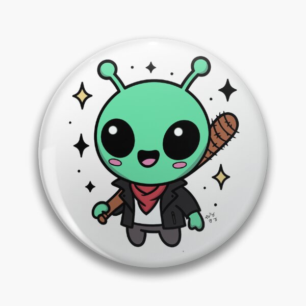 Item preview, Walking Dead Ash the Alien designed and sold by Millennial-Monsters.