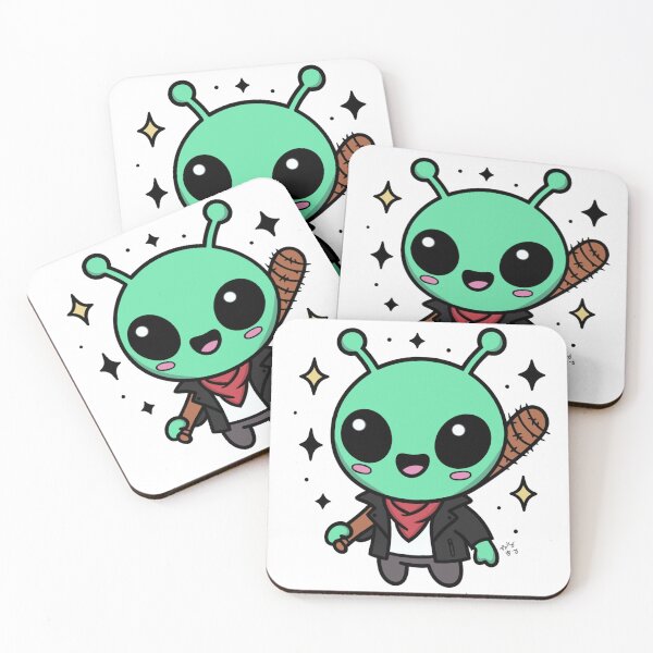 Item preview, Walking Dead Ash the Alien designed and sold by Millennial-Monsters.