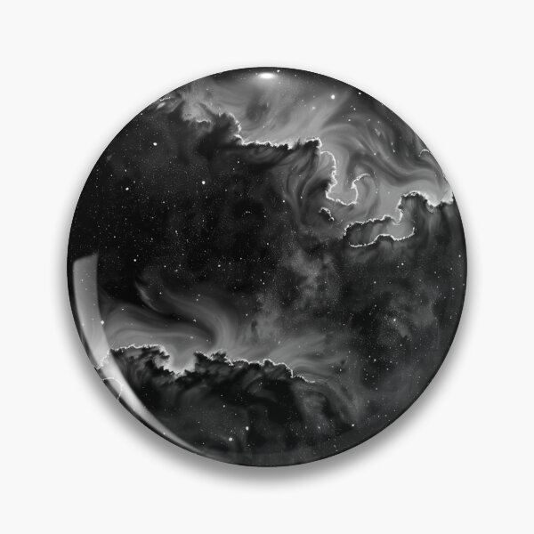 Item preview, Black and White Night Sky Aurora designed and sold by Krystals-Art.