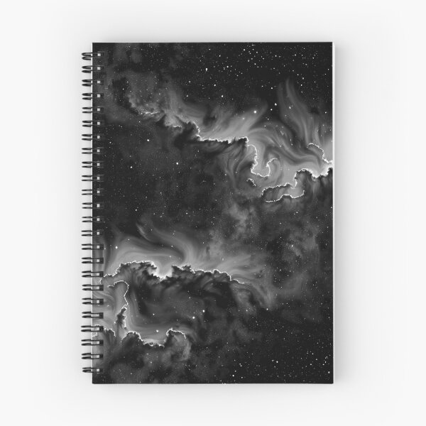 Item preview, Black and White Night Sky Aurora designed and sold by Krystals-Art.