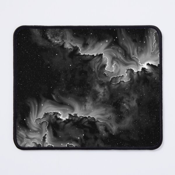 Item preview, Black and White Night Sky Aurora designed and sold by Krystals-Art.