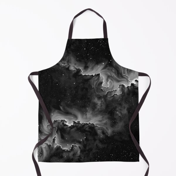 Item preview, Black and White Night Sky Aurora designed and sold by Krystals-Art.