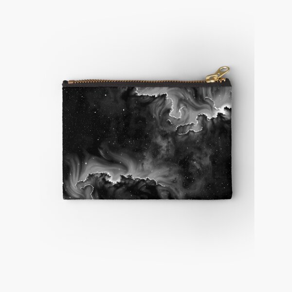 Item preview, Black and White Night Sky Aurora designed and sold by Krystals-Art.