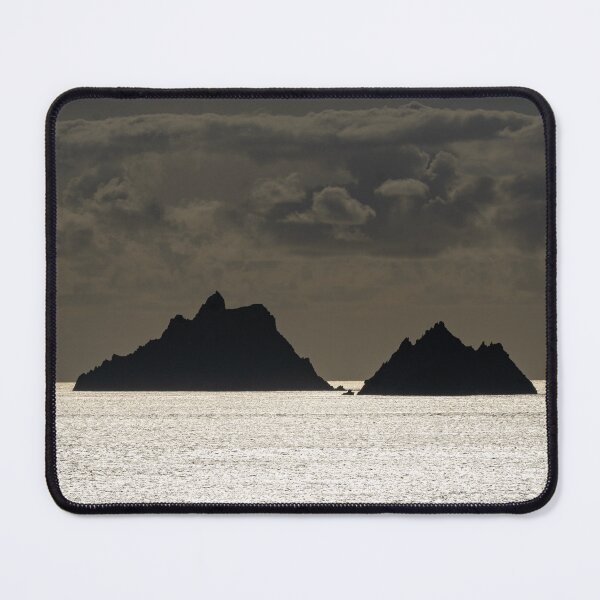 Item preview, Skellig Michael in Shadow – Irish Coastline Photography from the Mainland designed and sold by Martindoran.