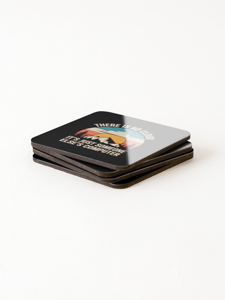 Thumbnail 4 of 5, Coasters (Set of 4), Devops Engineer Cloud Computing Sysadmin Computer Developer designed and sold by Idarmotar.