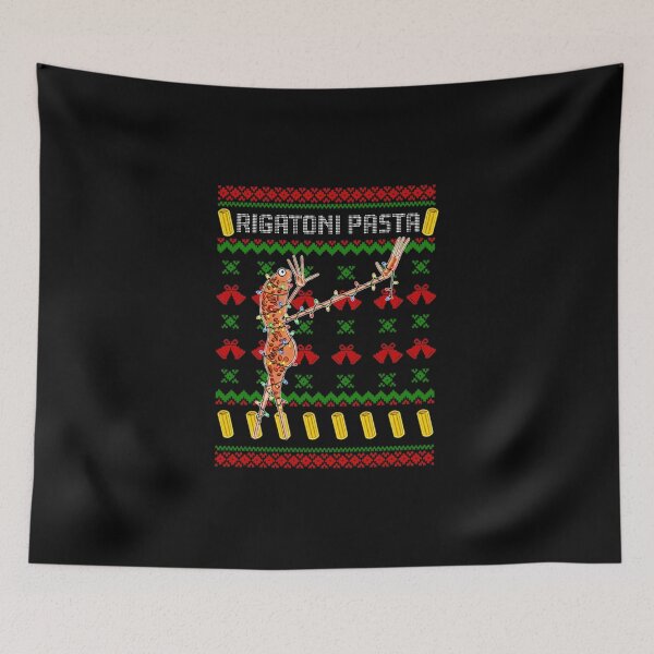 Item preview, Marcus The Worm Rigatoni Pasta Christmas Xmas Sweater designed and sold by DeionGoldner.