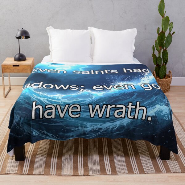 Item preview, Even saints had shadows; even gods have wrath. designed and sold by vagar.