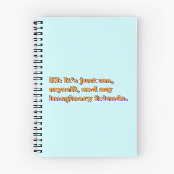 Item preview, HI: It's just me, myself, and my imaginary friends - Speech Team designed and sold by Tyson Carter.