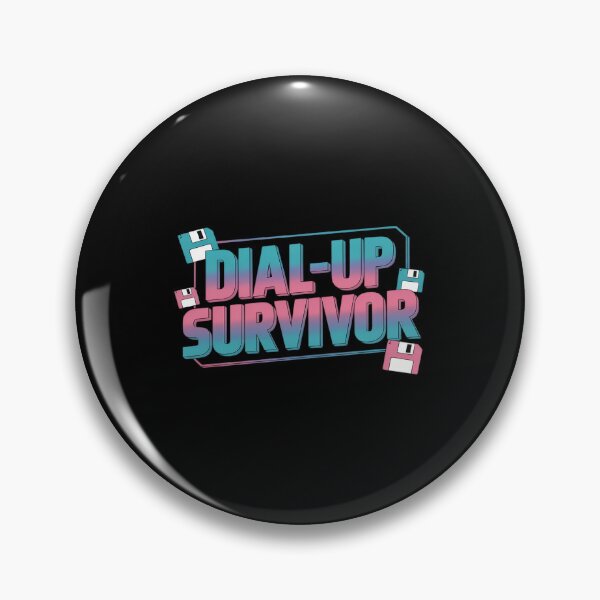 Item preview, Dial Up Survivor 90s Internet Tech designed and sold by Idarmotar.
