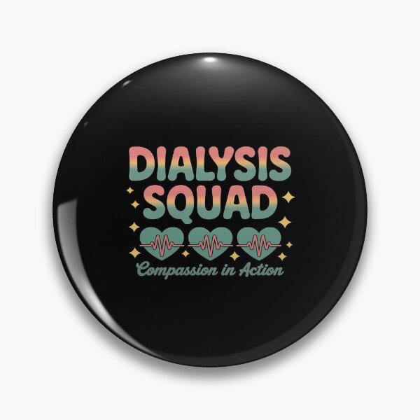 Item preview, Dialysis Squad Compassionate Healthcare Team Heartbeat designed and sold by Idarmotar.