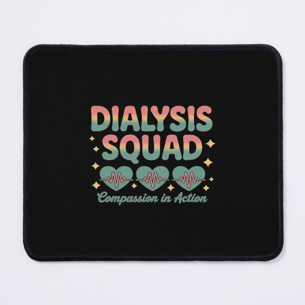 Item preview, Dialysis Squad Compassionate Healthcare Team Heartbeat designed and sold by Idarmotar.