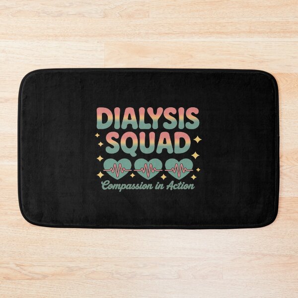 Item preview, Dialysis Squad Compassionate Healthcare Team Heartbeat designed and sold by Idarmotar.