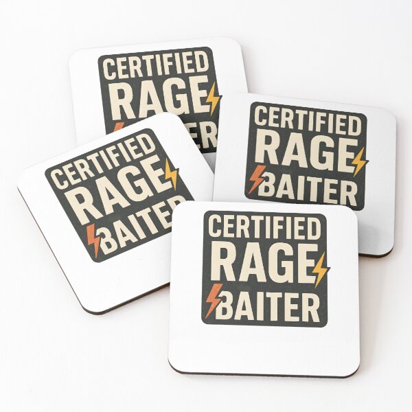 Item preview, Rage Bait Certified Handle With Care, Funny designed and sold by Logiamerch.
