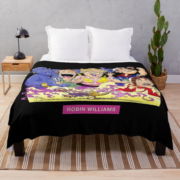 Item preview, Robin Williams Pop Art Color Portrait designed and sold by fernangen.