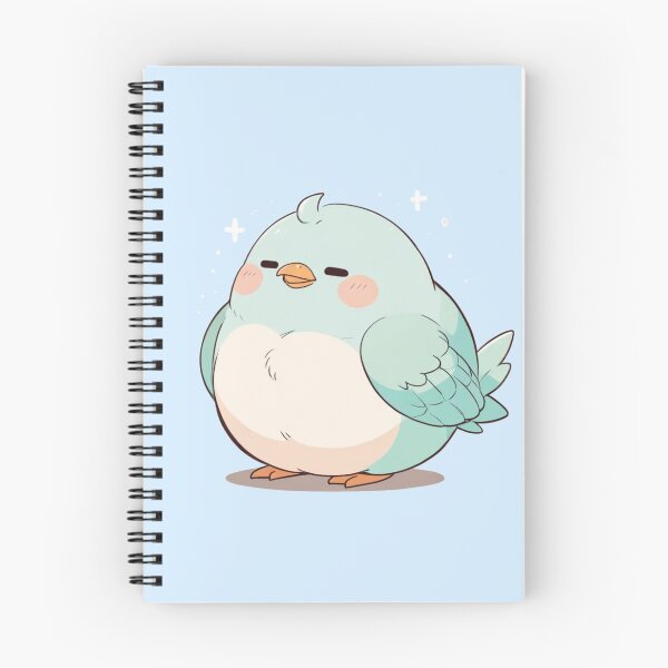 Item preview, Kawaii Bird Sticker designed and sold by Wildtastic .
