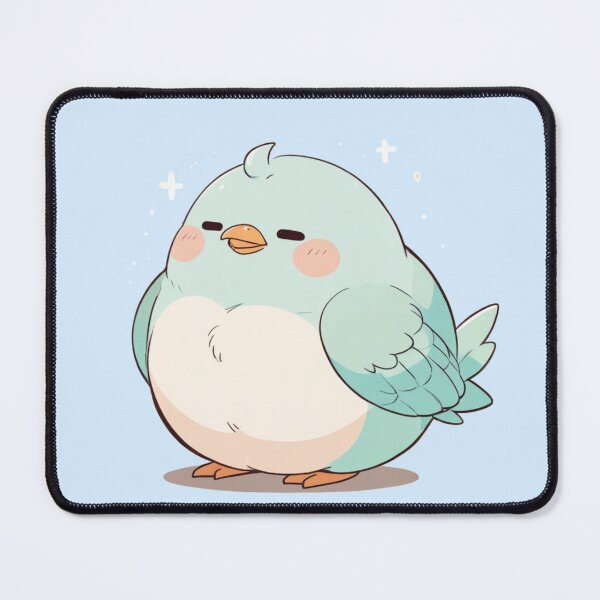 Item preview, Kawaii Bird Sticker designed and sold by Wildtastic .