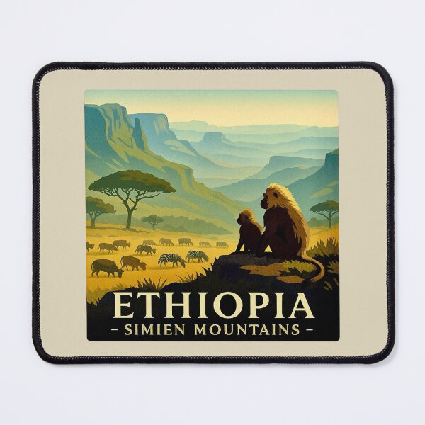 Item preview, Ethiopia / Simien Mountains designed and sold by Myra365Art.