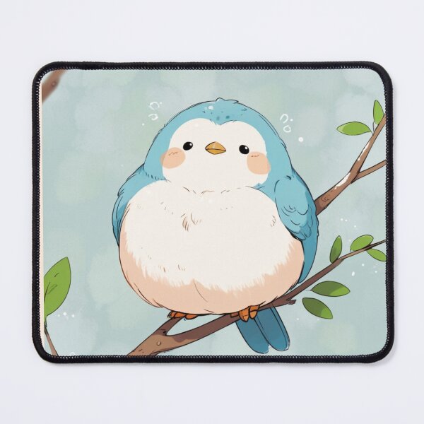 Item preview, Kawaii Bird Sticker designed and sold by Wildtastic .