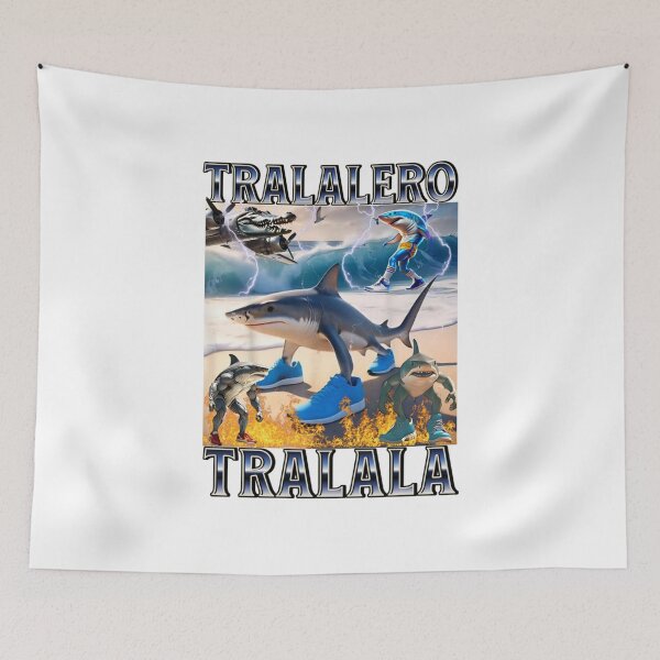 Item preview, Tralalero Tralala - Italian Brainrot Meme designed and sold by BeaceHowell.