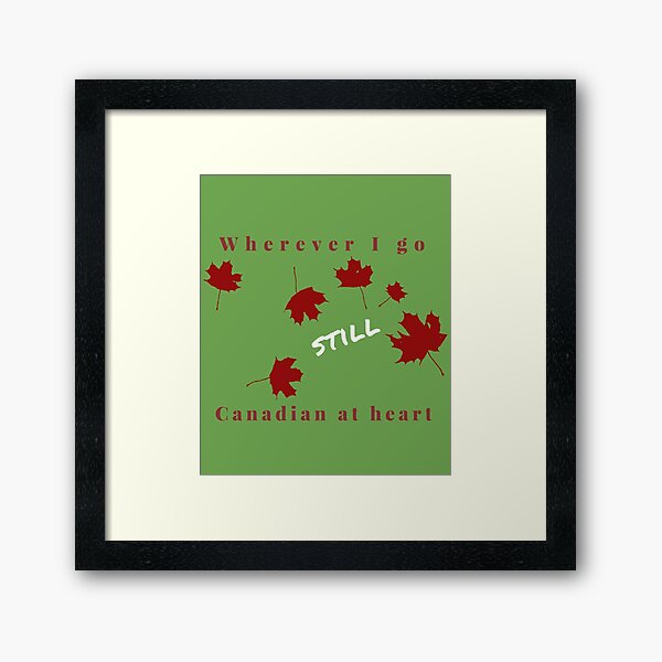 Aperçu de l'œuvre Tee-shirt canadien à la feuille d'érable créée et vendue par DAscroft.