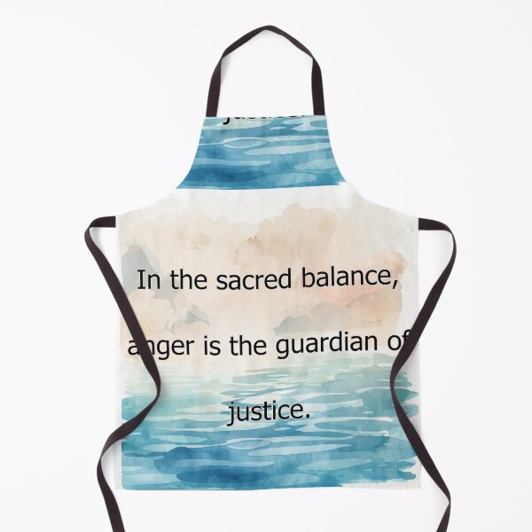 Item preview, In the sacred balance, anger is the guardian of justice. designed and sold by vagar.