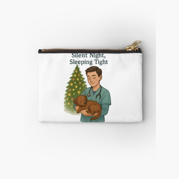 Item preview, Silent Night, Sleeping Tight – Funny Anesthesiology Vet Christmas Design designed and sold by Bettybee00.