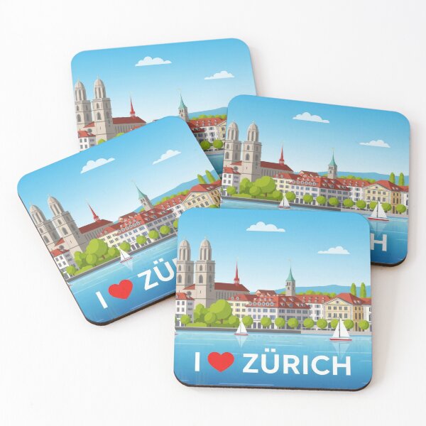 Item preview, I ❤️ ZÜRICH Design designed and sold by VerizalShop.