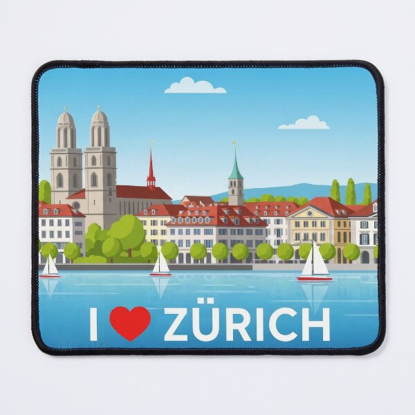 Item preview, I ❤️ ZÜRICH Design designed and sold by VerizalShop.