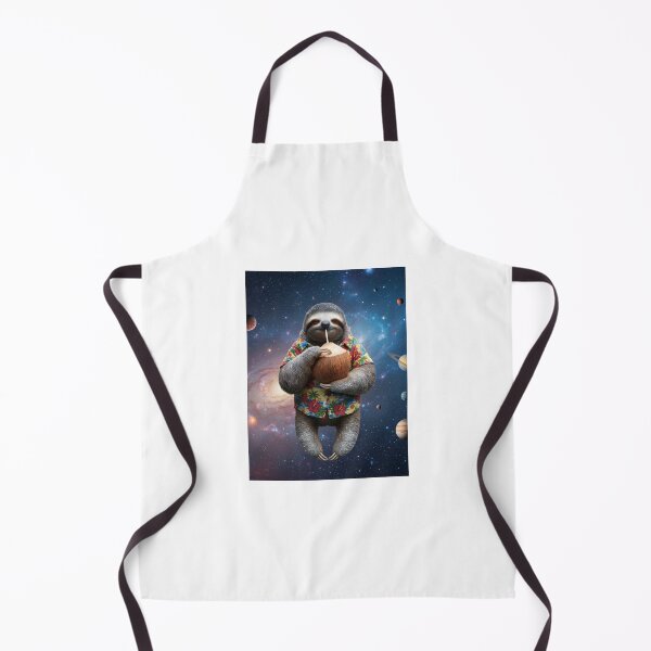 Item preview, Sloth in Galaxy laptop coconut happy birthday kawaii gift christmas designed and sold by CheeseBlueprint.