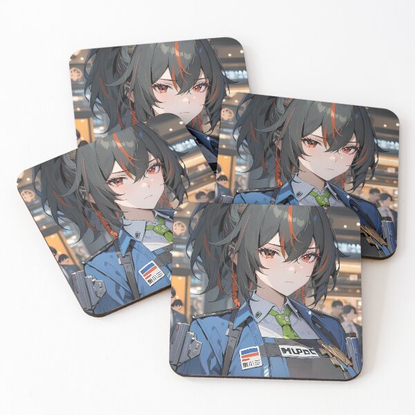 Item preview, Zhu Yuan Zenless Zone Zero Anime Girl Futuristic Police Officer Urban designed and sold by Raslbazola.