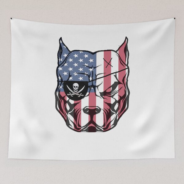 Item preview, American Pitbull Dog designed and sold by danskflowers.