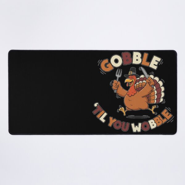 Item preview, Gobble ’Til You Wobble – Funny Dancing Turkey Thanksgiving Shirt designed and sold by A-Szczesniak.