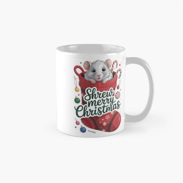 Item preview, Christmas Shrew rat Lover Gift Rare Animal Wildlife Art Tags designed and sold by kaka8888.