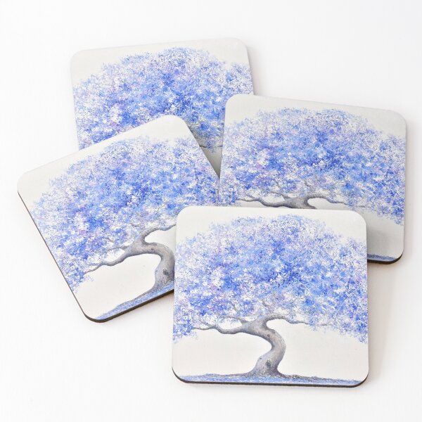 Item preview, The Majestic Jacaranda Tree designed and sold by MatsonArtDesign.