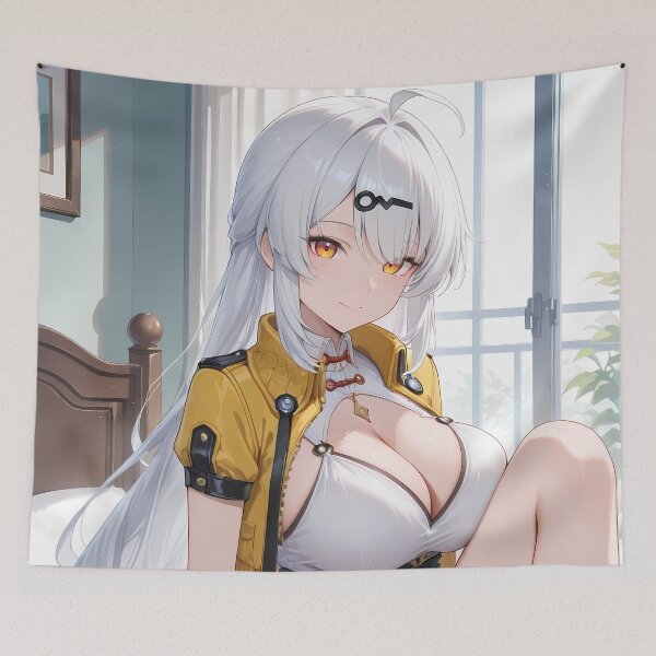 Item preview, Yixuan Zenless Zone Zero Game Girl Waifu Golden Bedroom Smile designed and sold by Raslbazola.