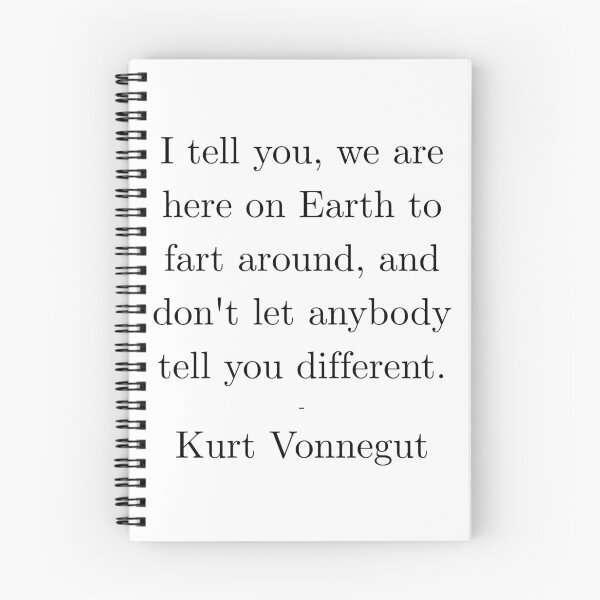 Artikelvorschau, Wir sind hier, um herumzualbern – Lustiges Zitat von Kurt Vonnegut entworfen und verkauft von AlmostSilent.