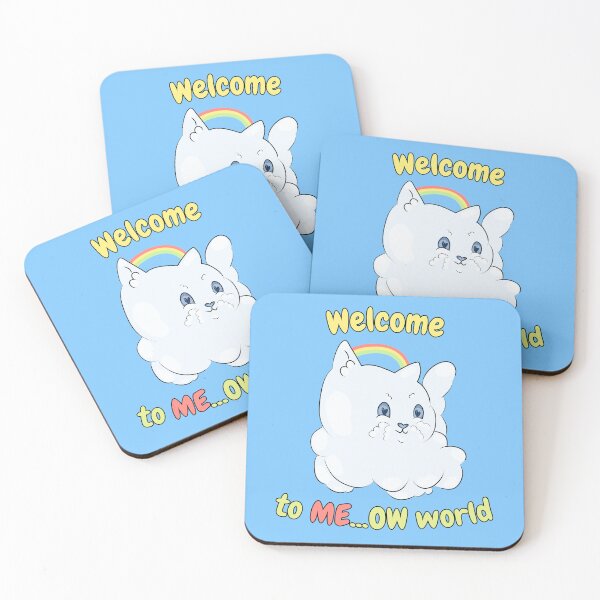 Item preview, Welcome to ME...OW world Cute Cat Cloud Design designed and sold by HugSomeNettles.